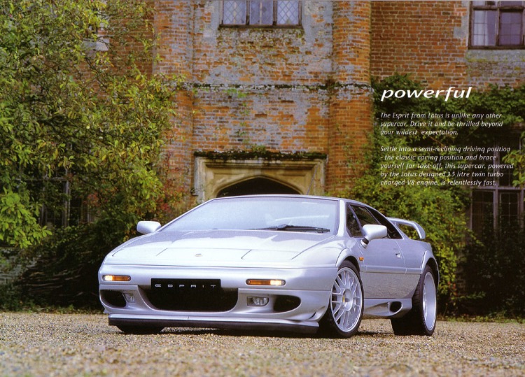 2002 Lotus Esprit Brochure Page 2